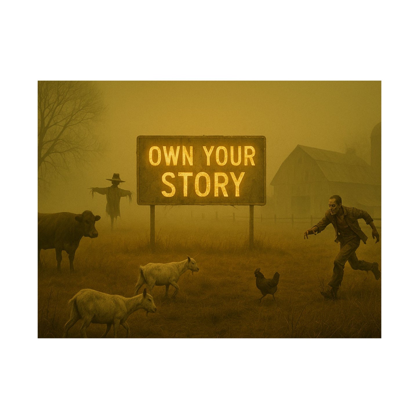 "Own Your Story"- Poster