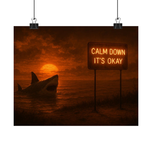 "Calm Down It's Okay"- Poster