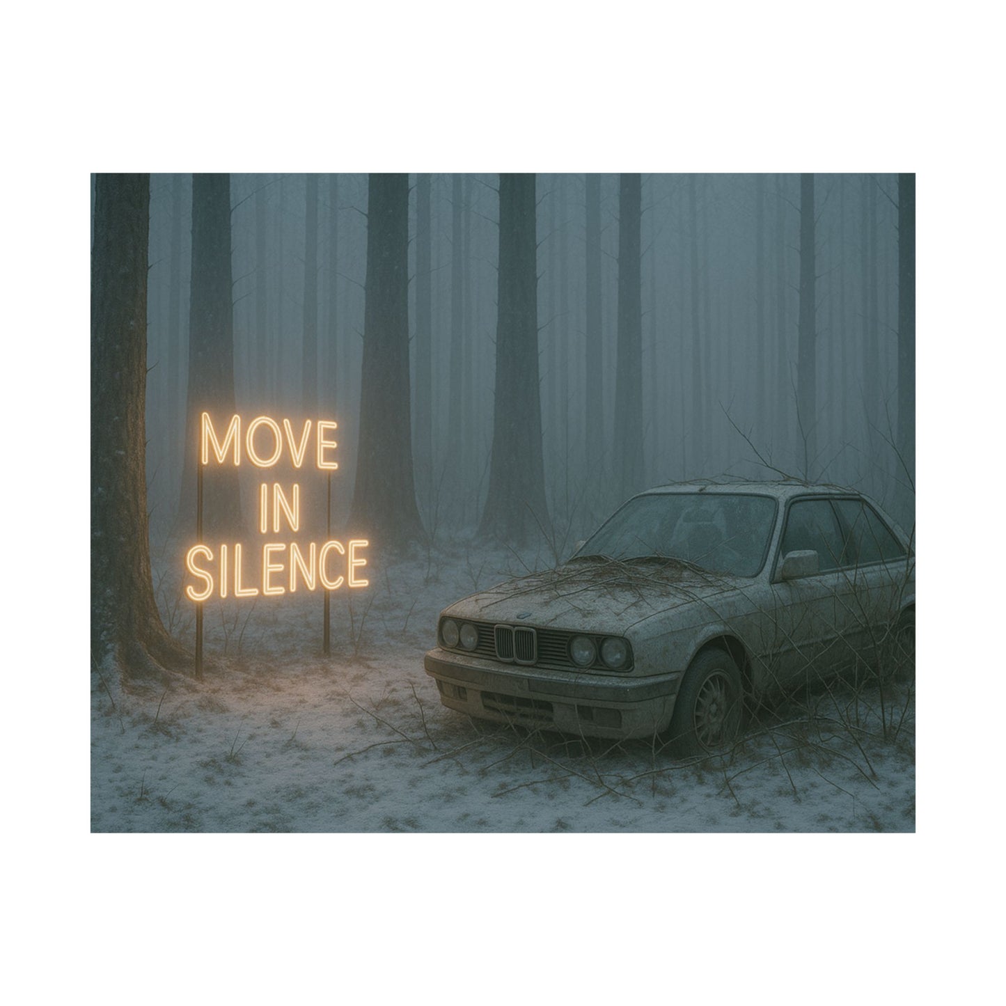 "Move In Silence"- Poster
