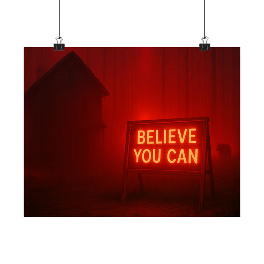 "Believe You Can"- Poster