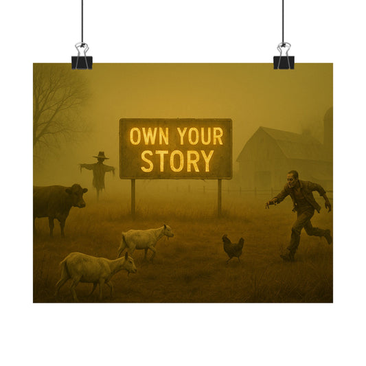 "Own Your Story"- Poster